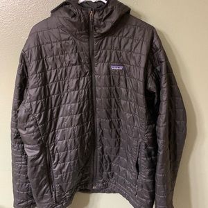 Nano puff hooded jacket